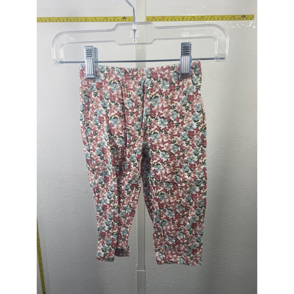 Child of Mine by Carters Baby Girls‎ Pink Floral Leggings Pants 12M 1M175610